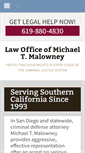 Mobile Screenshot of malowney.com